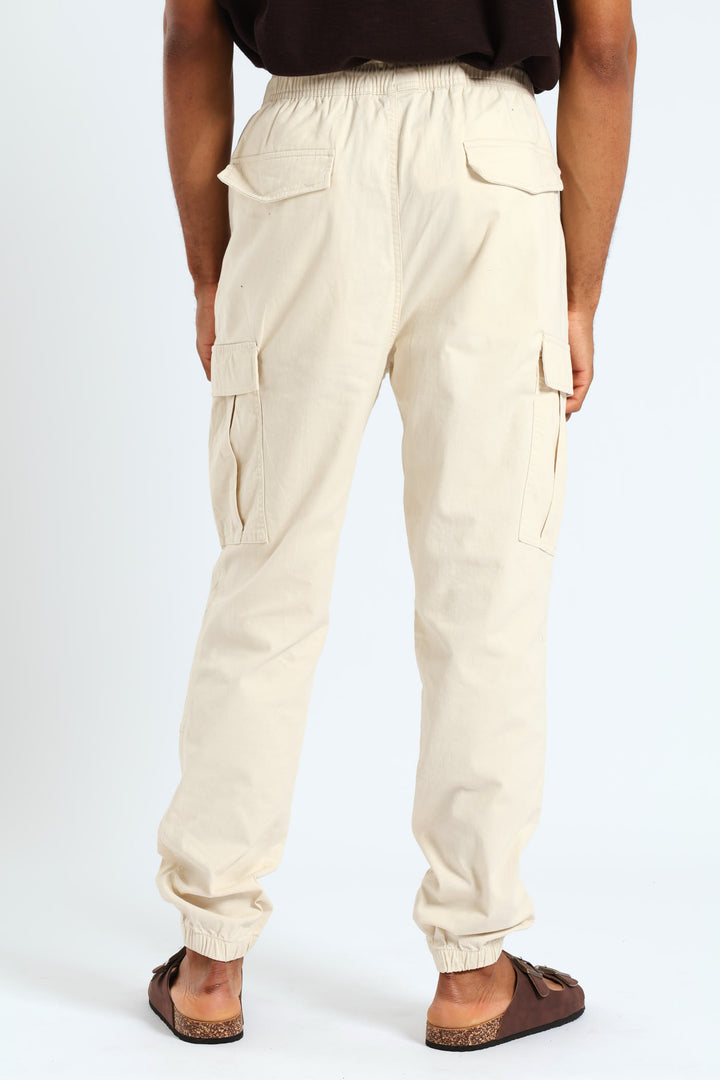 Cargo Jogger-Off White