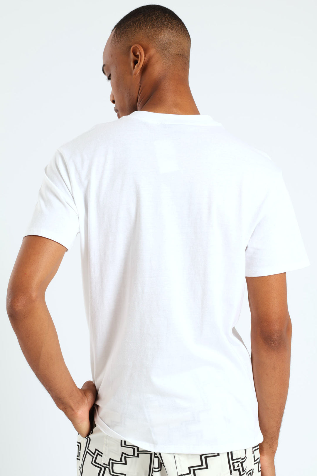 Savage Print Tee - White