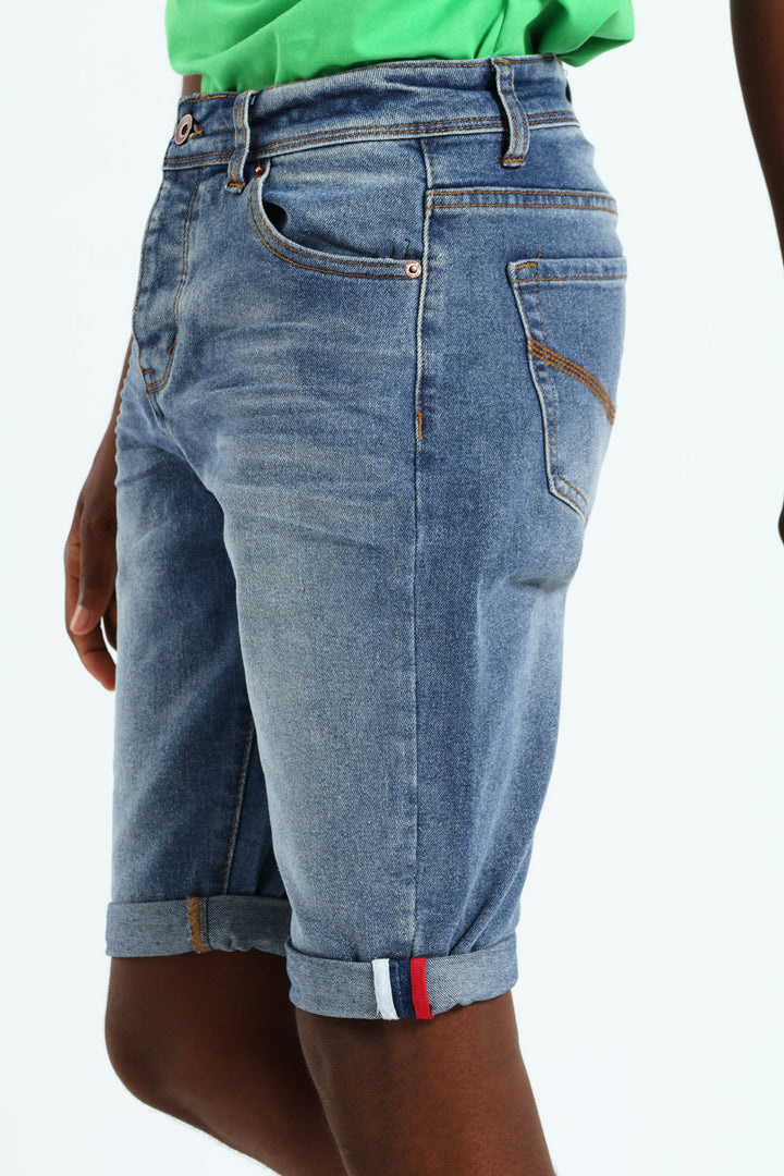 Boys Denim Pants - Mid Blue