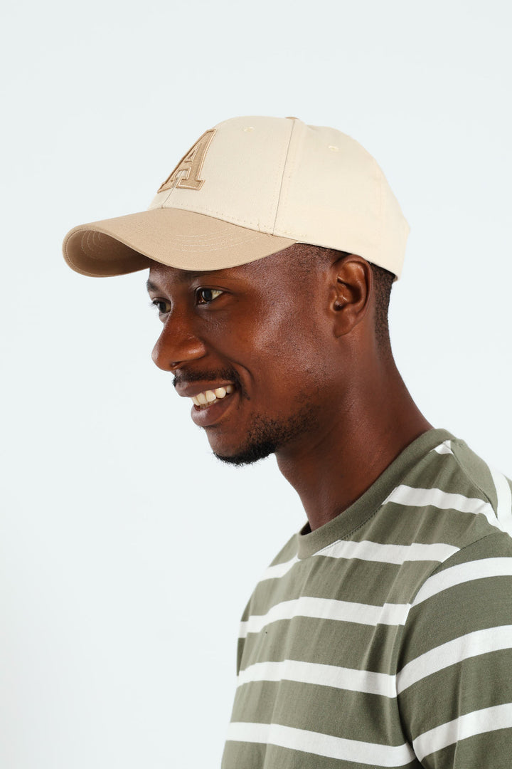 Mens Cap - Stone