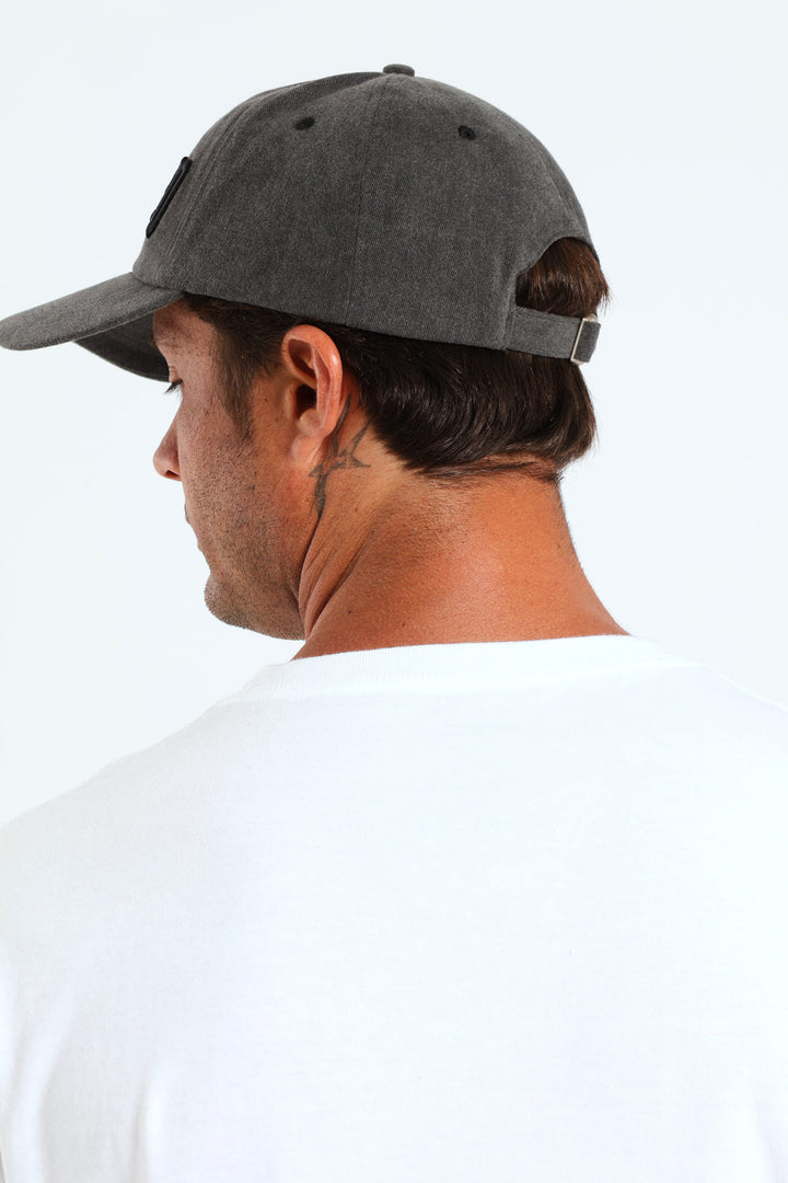 Embroidered Cap - Black