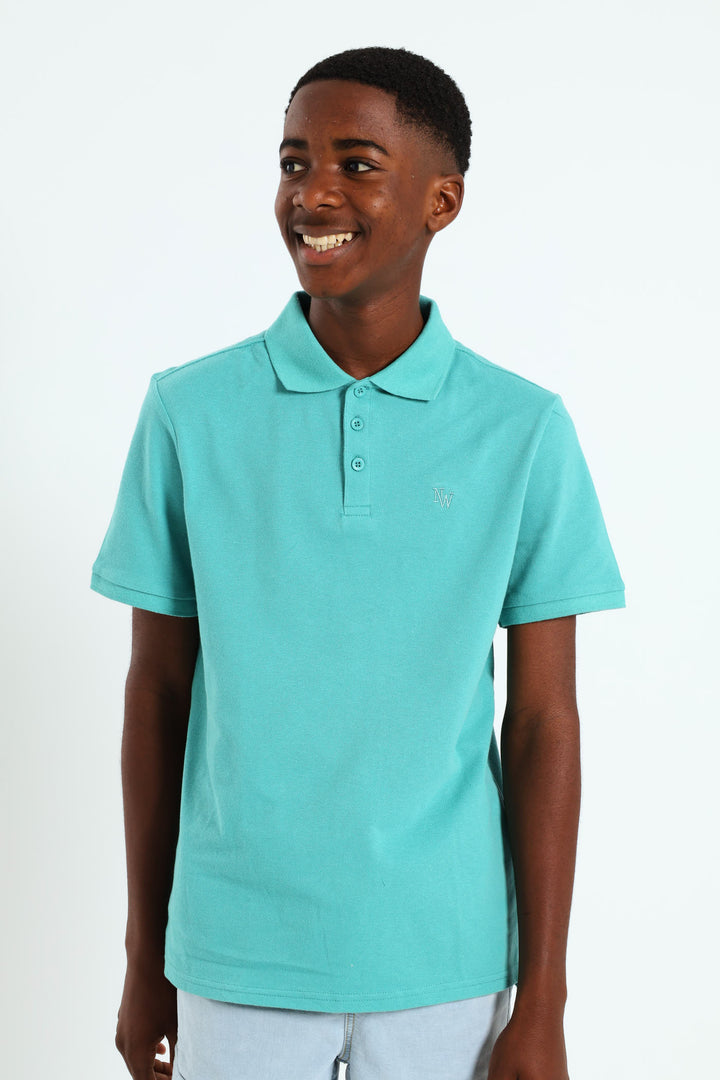 Boys Basic Golfer - Teal