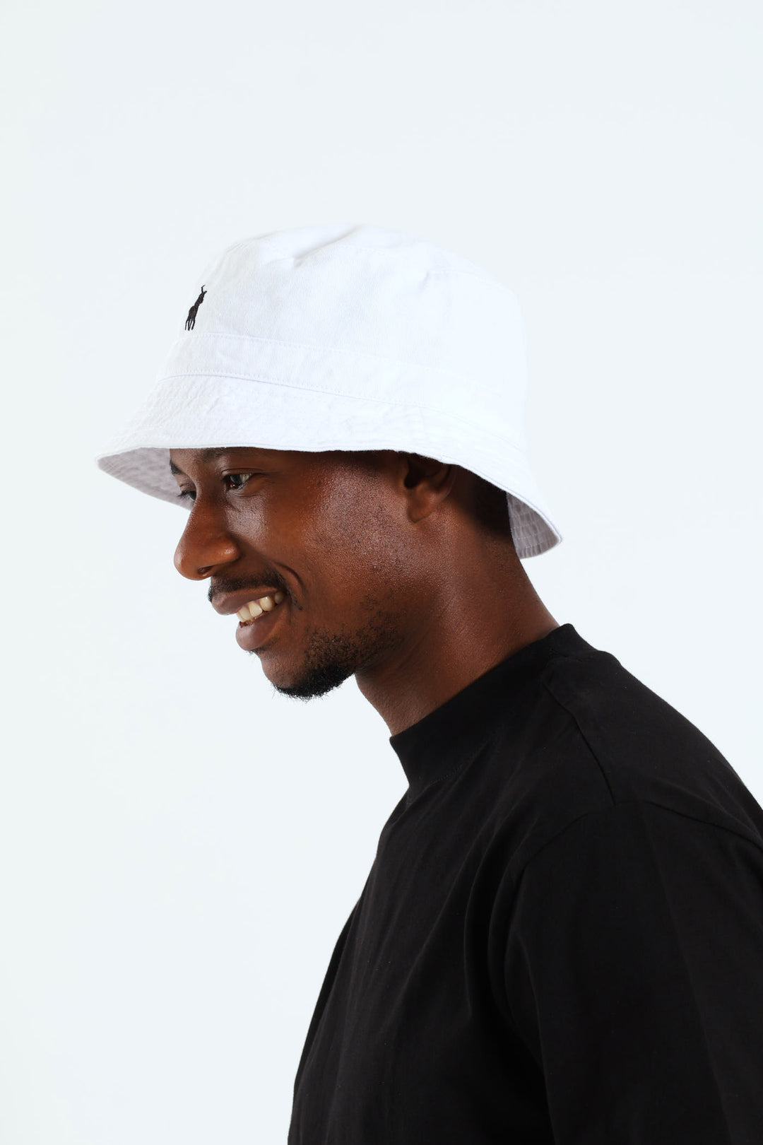 Classic Twill Bucket Hat - White