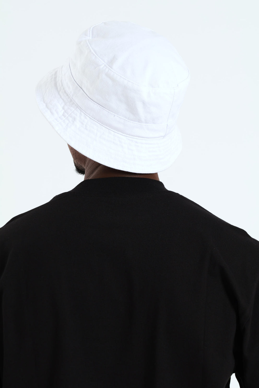 Classic Twill Bucket Hat - White