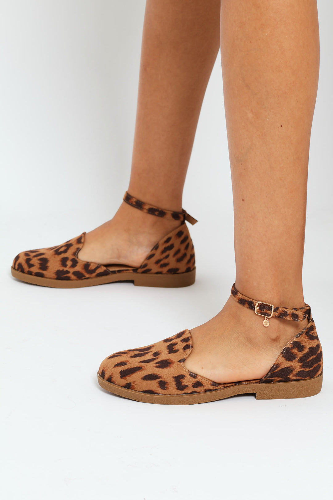 Vespa 31 Ankle Strap Mary Jane Shoe - Animal Print