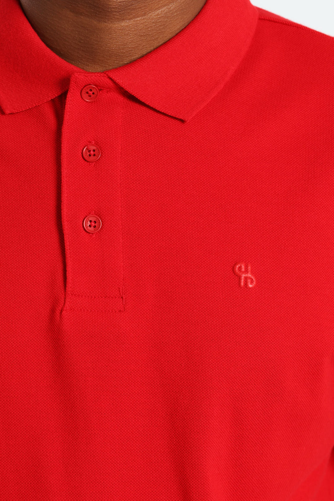 Basic Regular Fit Golfer - Red