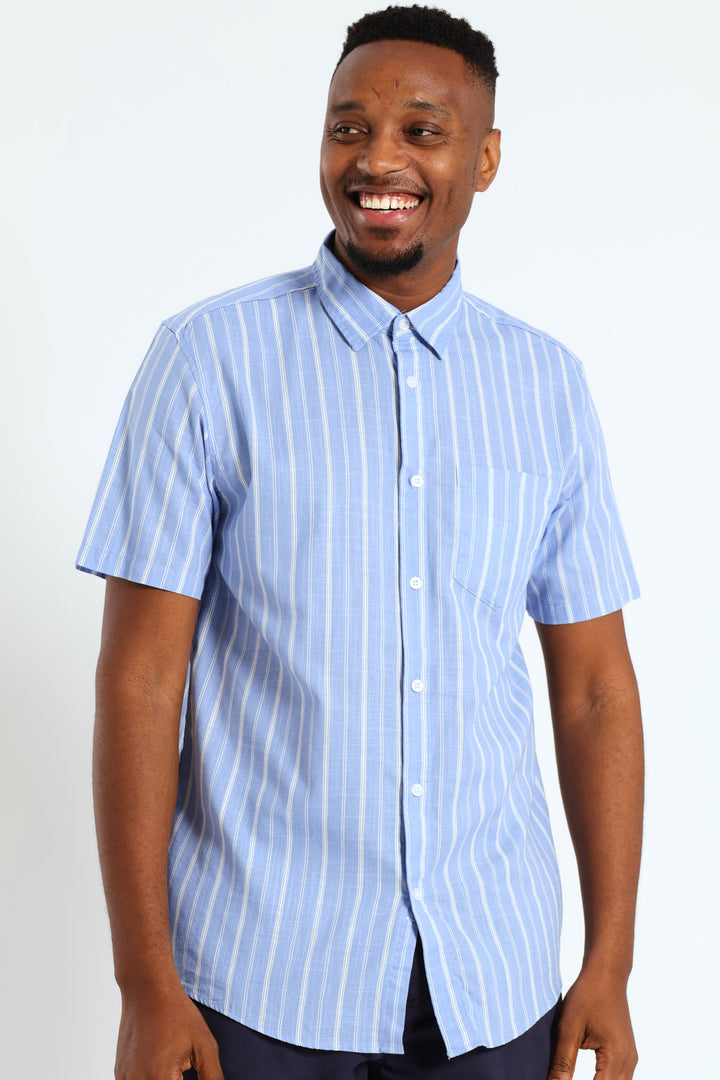 Stripe Shirt - Light Blue