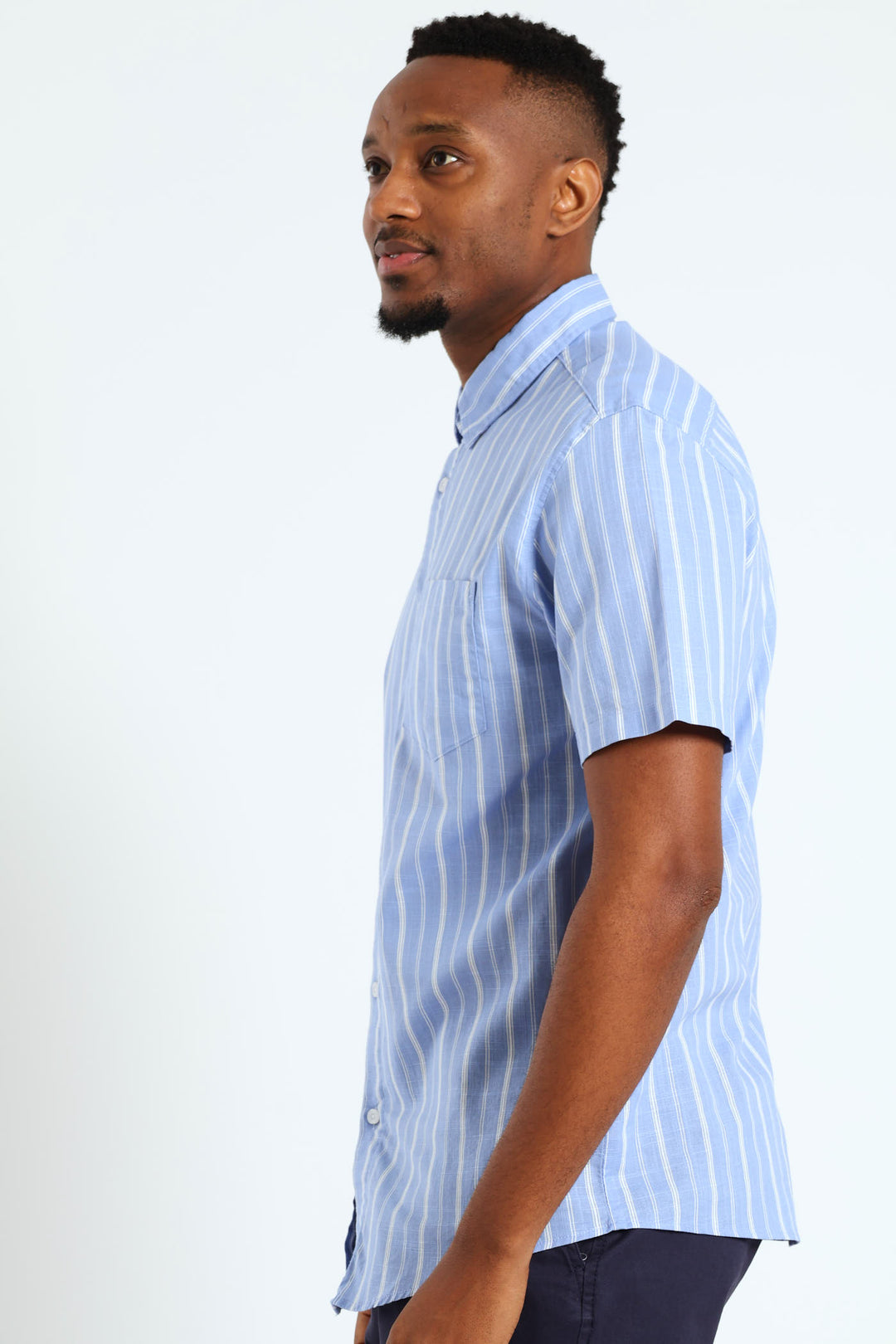 Stripe Shirt - Light Blue