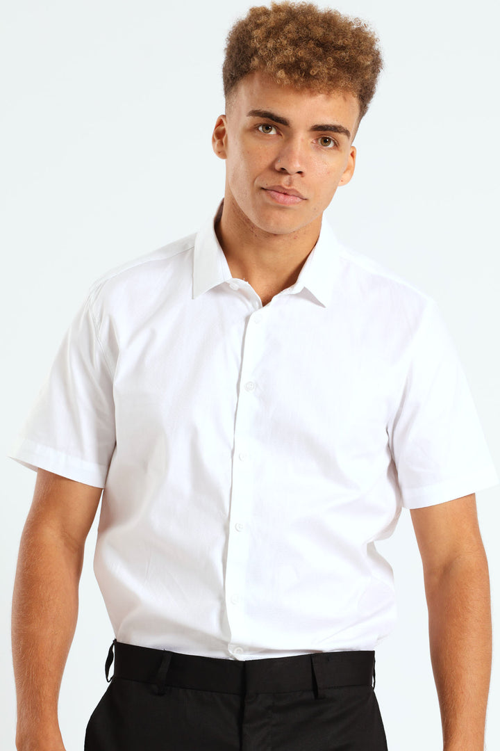 Textured Shirt - White