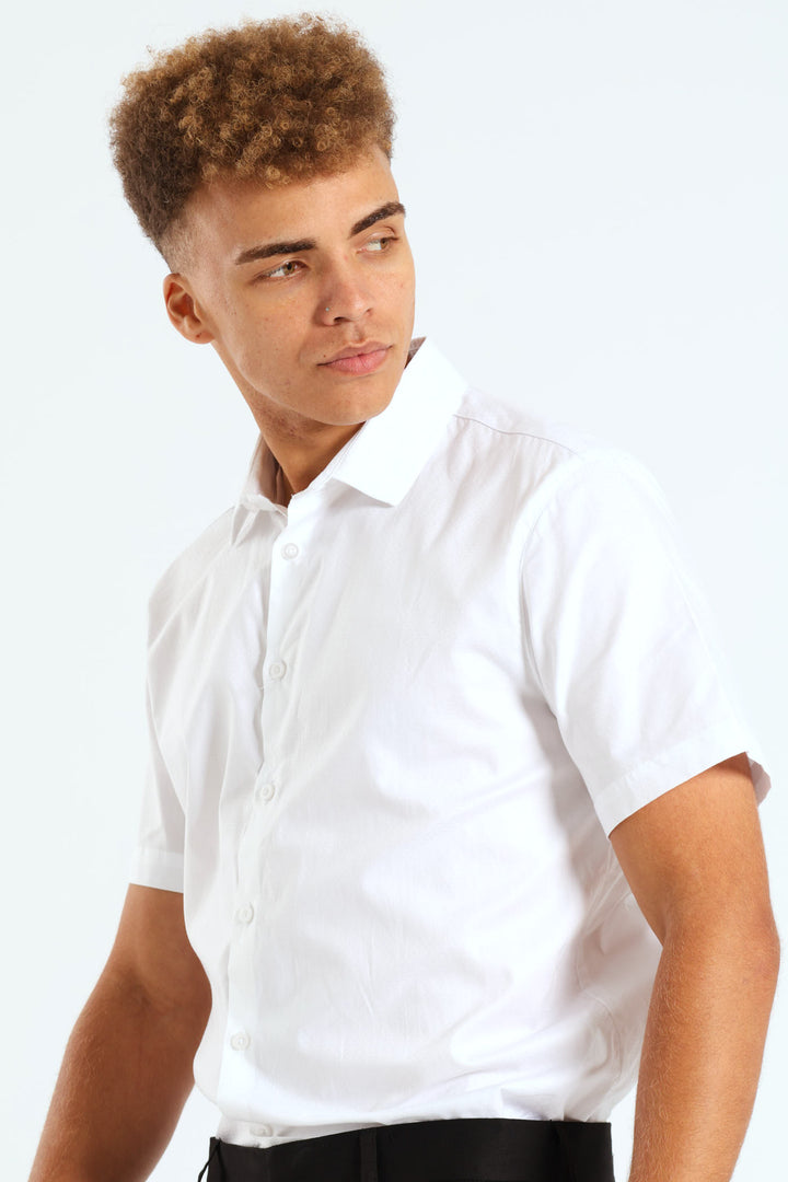 Textured Shirt - White