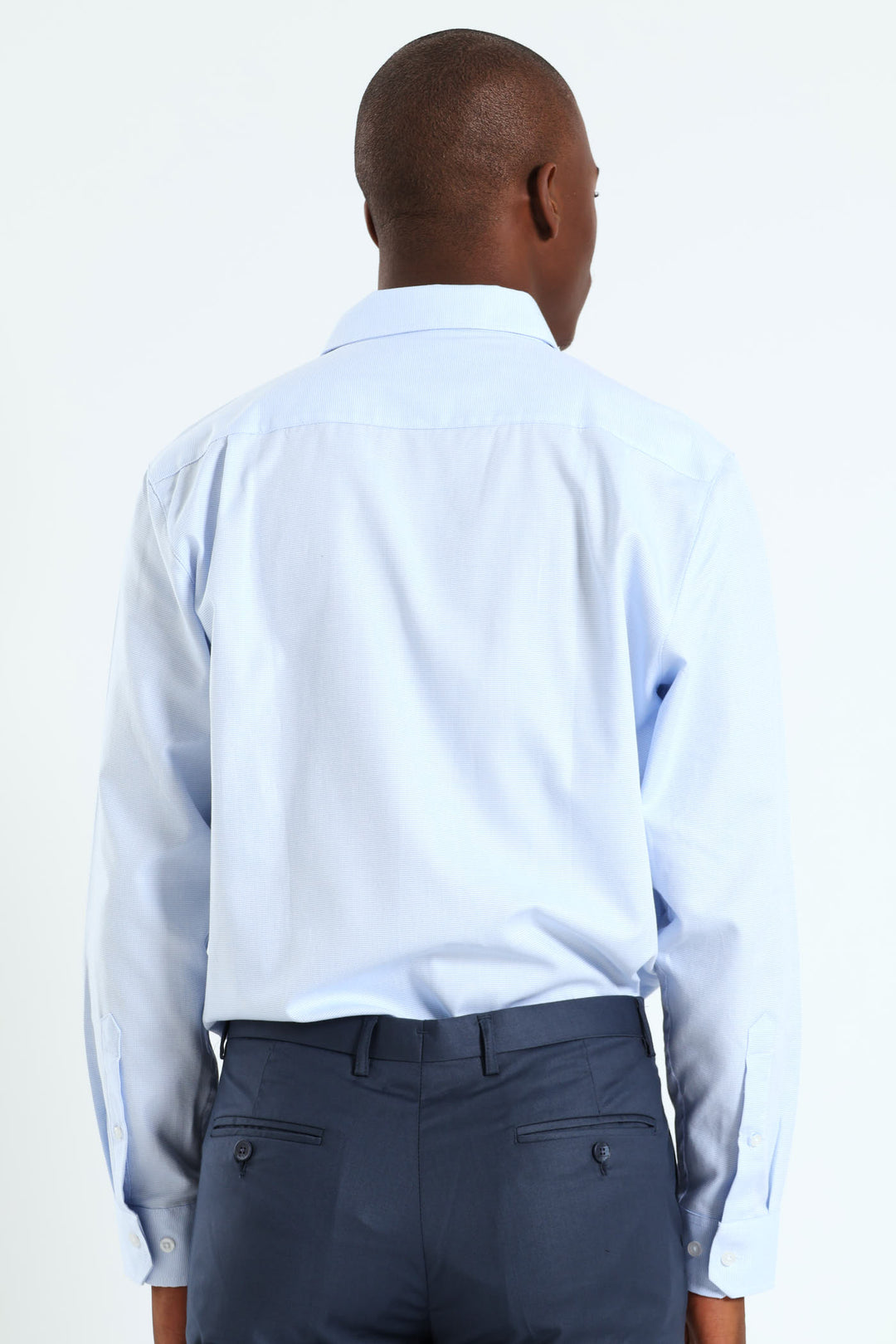 Textured Shirt - Light Blue