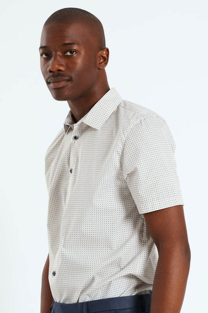 Short Sleeve Print Shirt