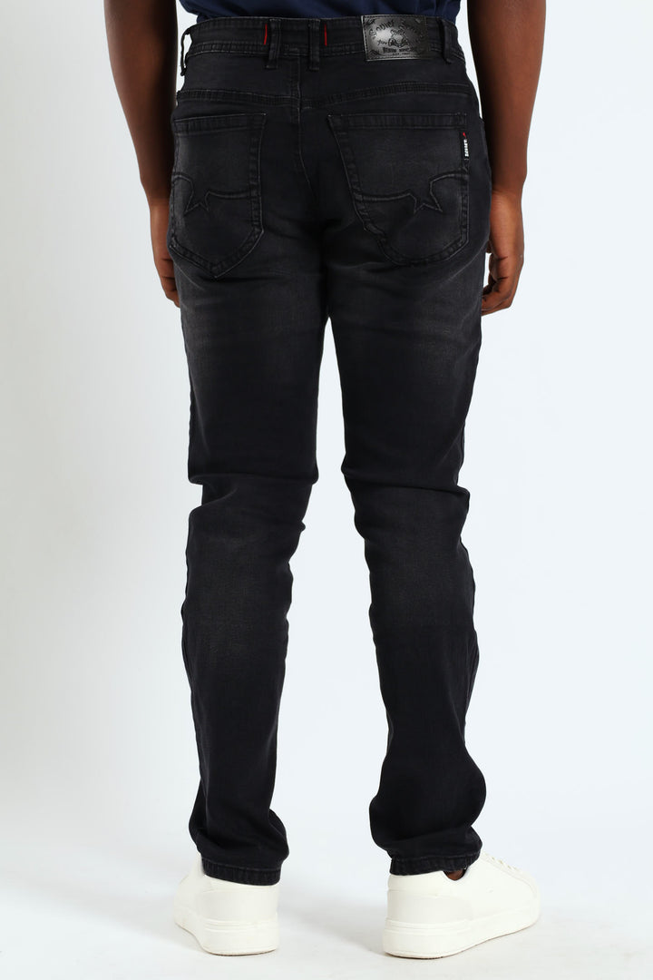 Trooper Slim Nine Denim Jean - Black