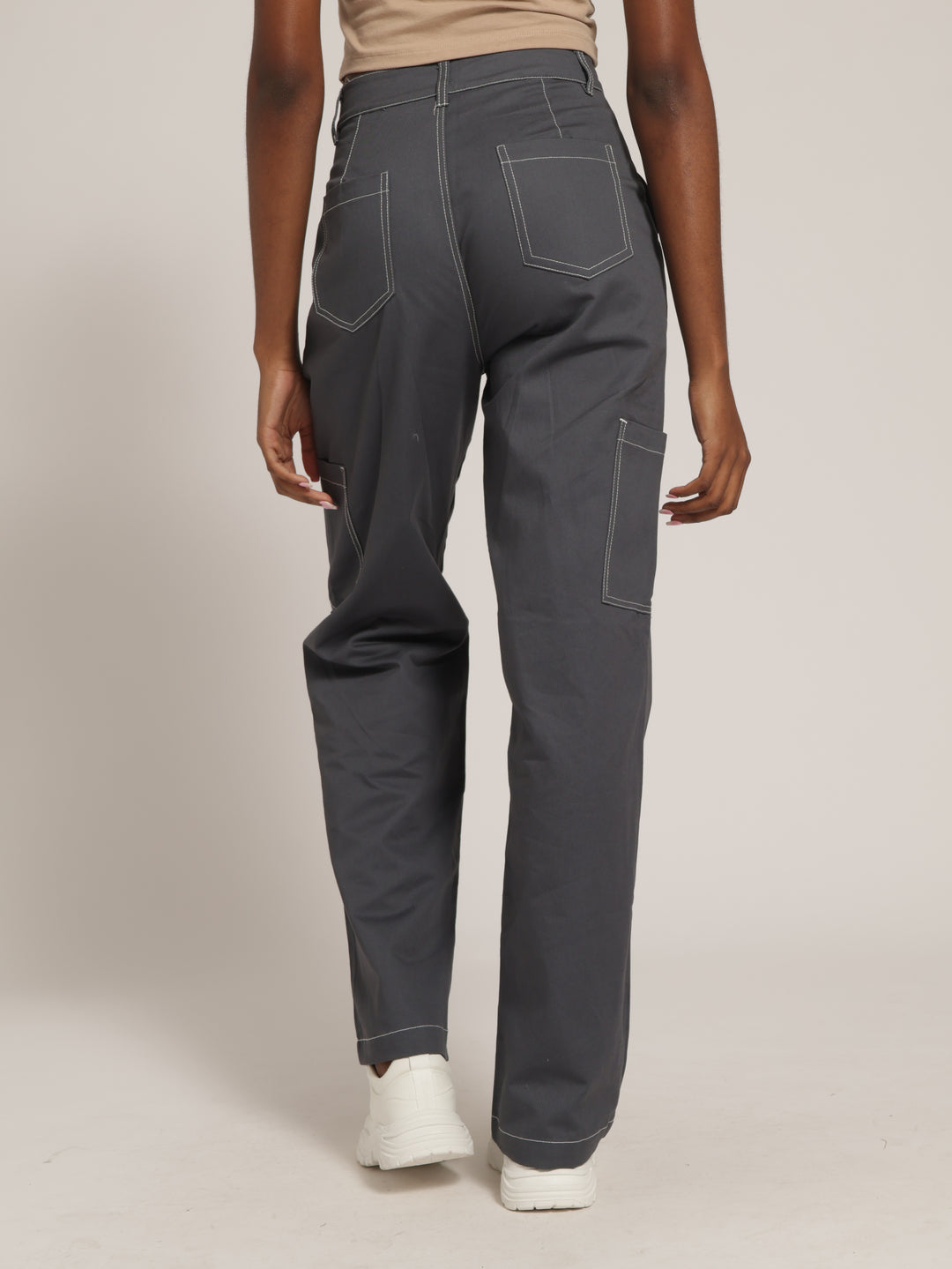 Lamb Chop Cargo Pants - Airforce