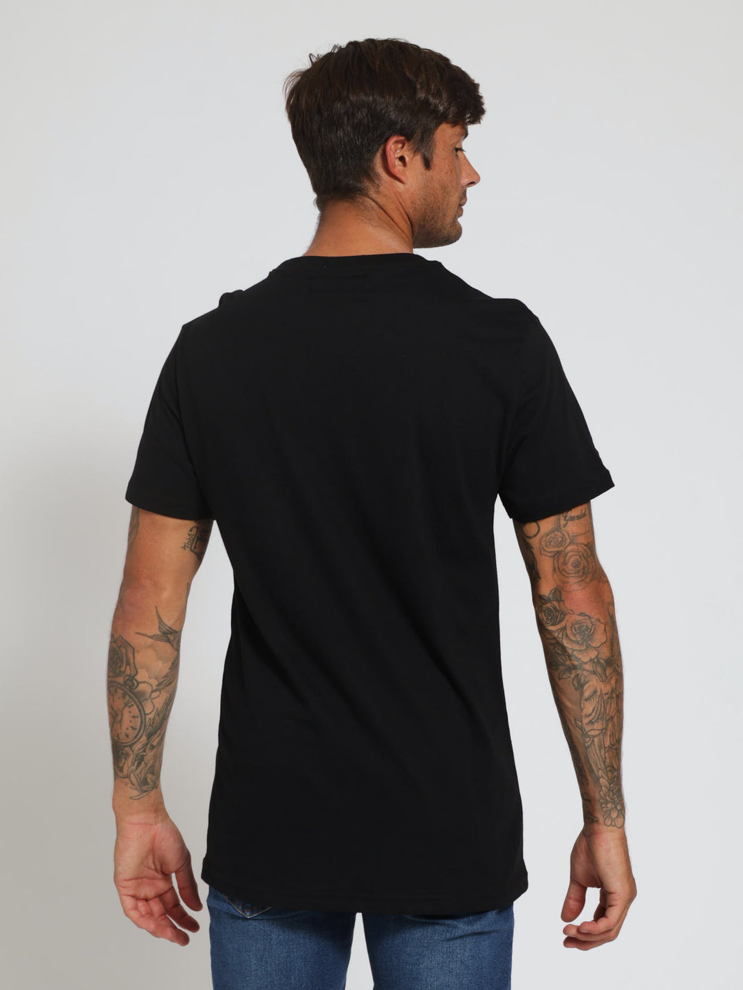 Embroidery NY Tee - Black