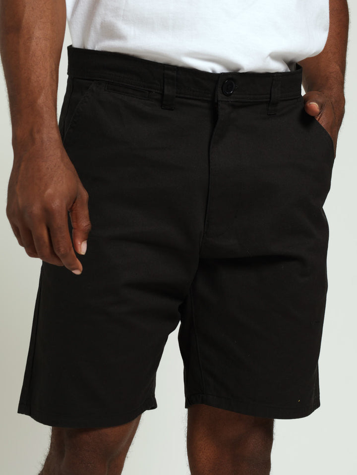 Chino Shorts - Black