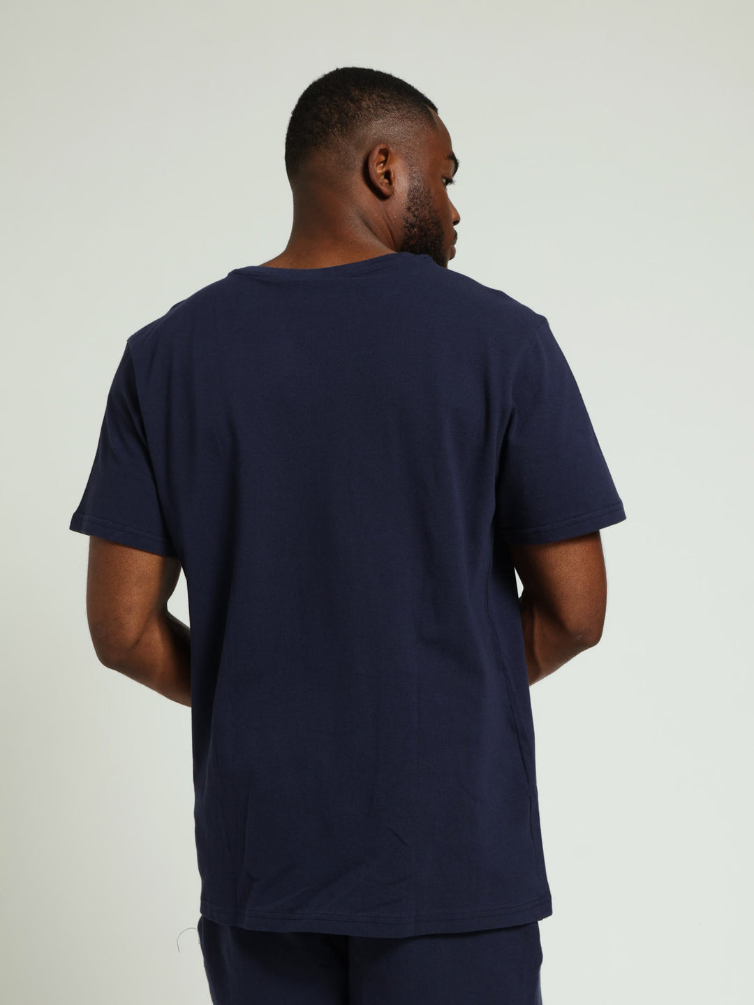 Nate Oversized Tee - Navy