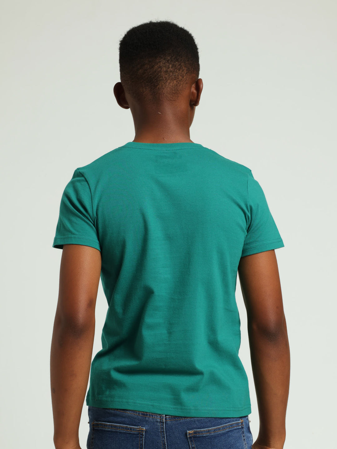 Boys Star Logo Tee - Green