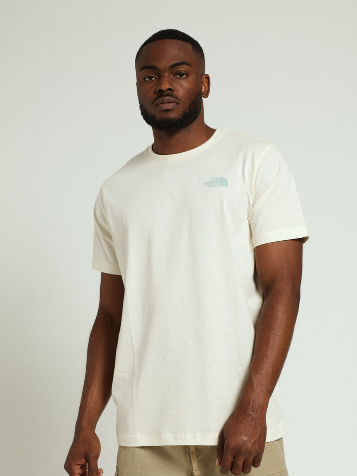 Redbox Infill Graphic Tee - Beige