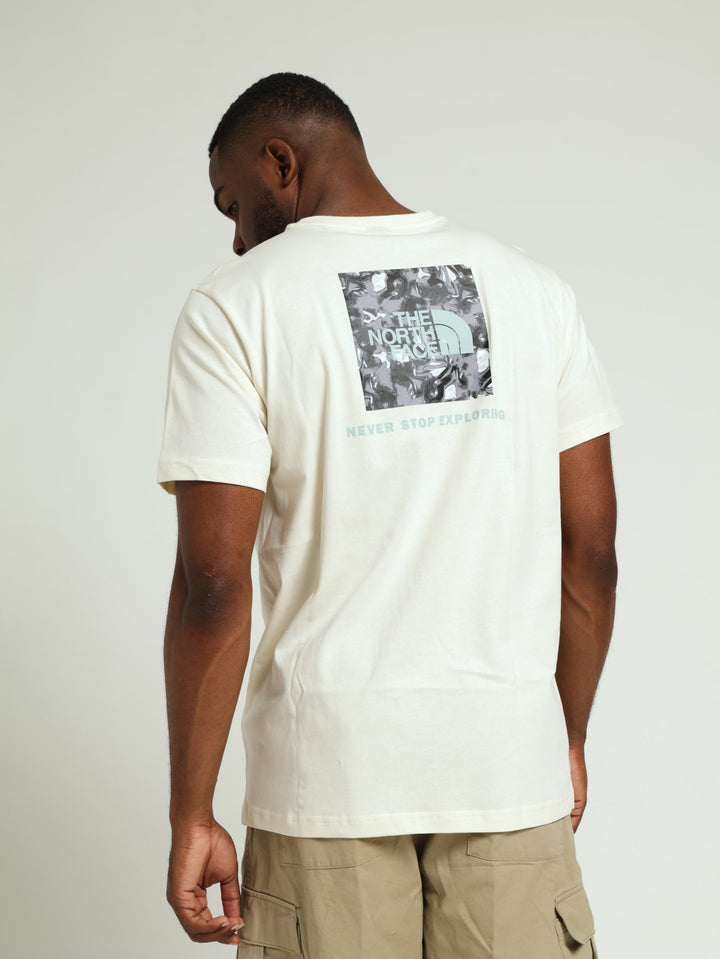 Redbox Infill Graphic Tee - Beige