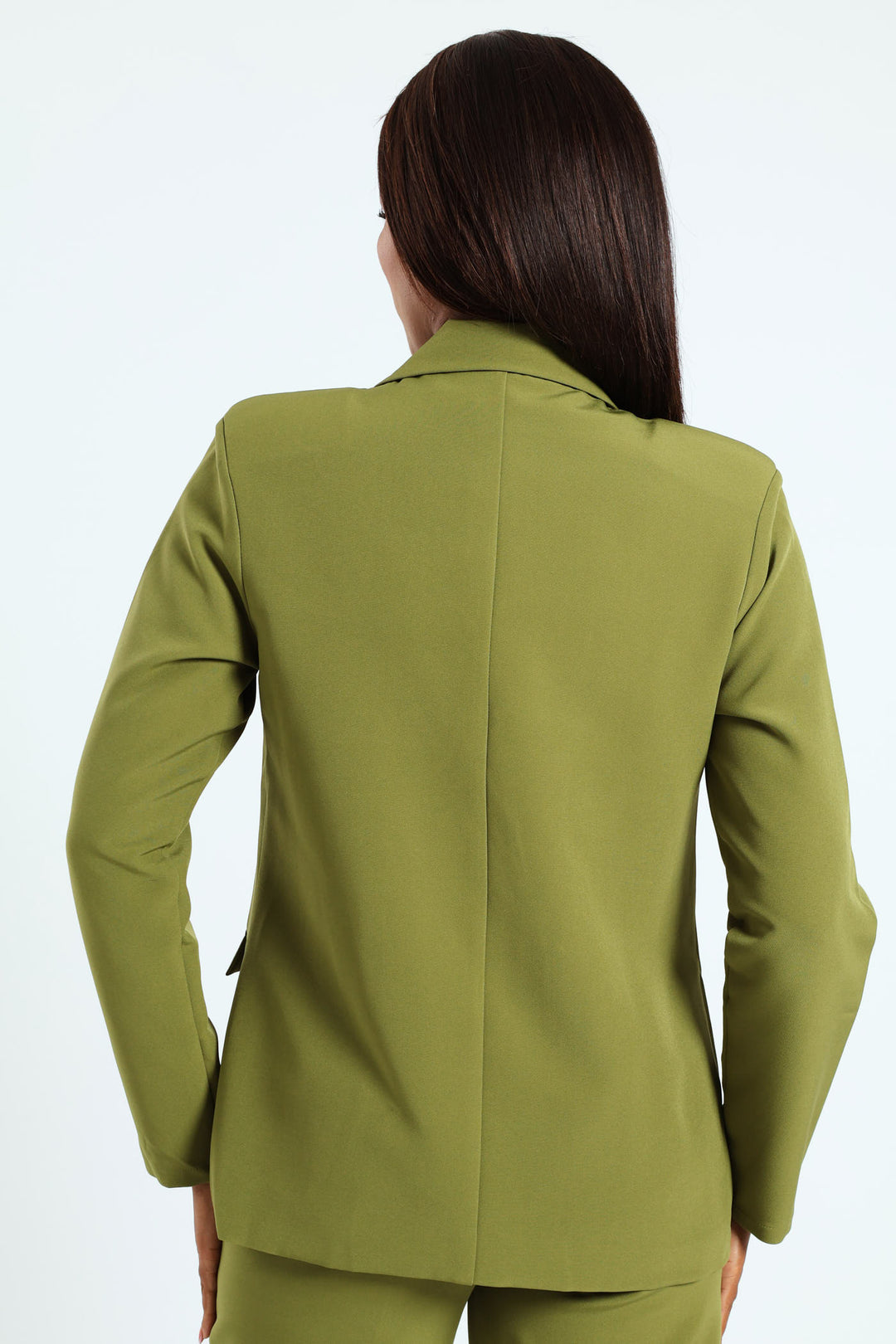 Nautical Notch Blazer - Olive