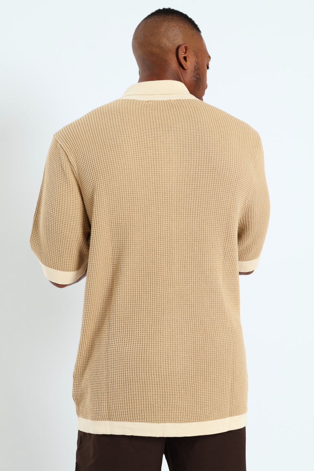 Texture Resort Shirt - Sand