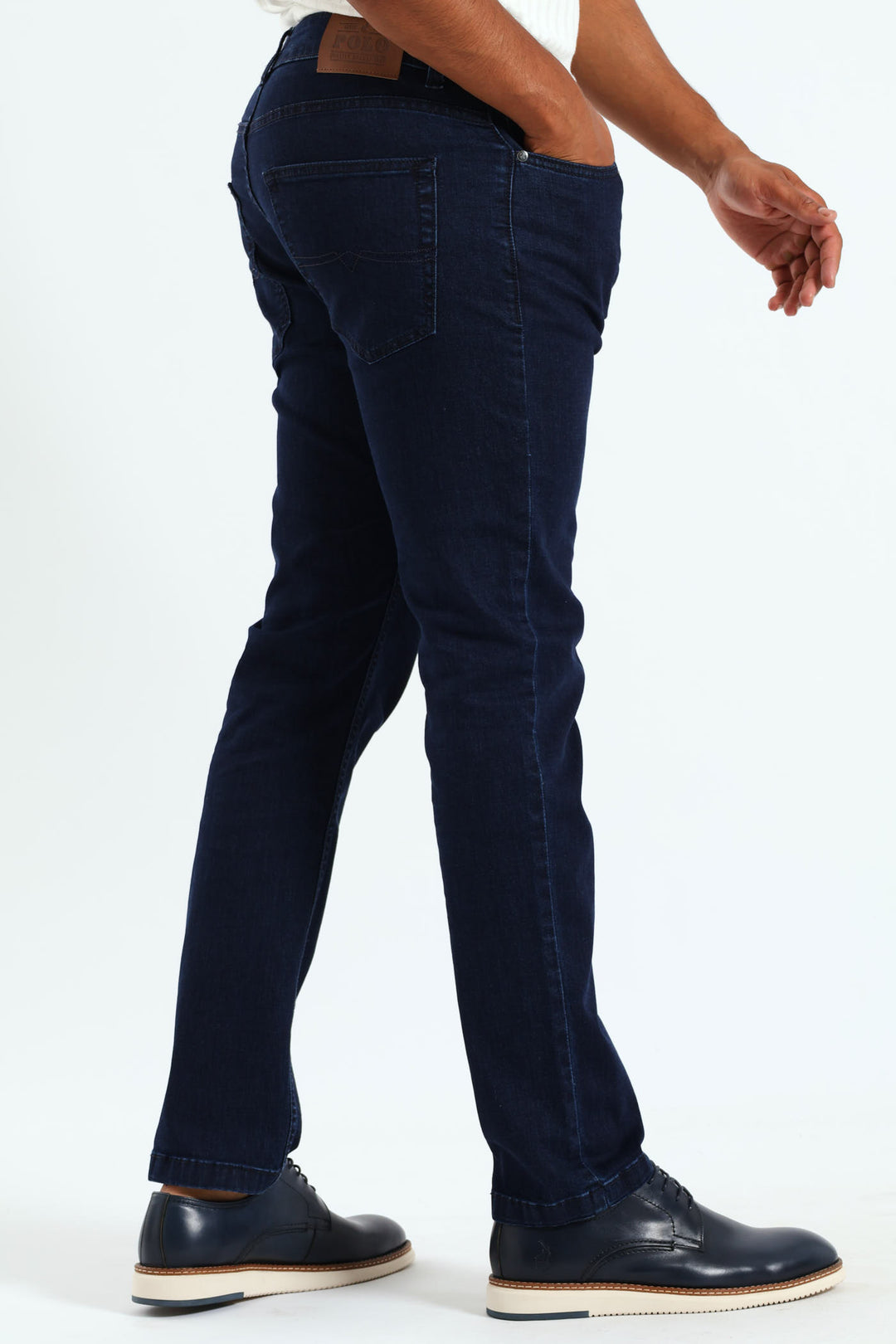 Simon Straight Leg Denim - Blue/Black