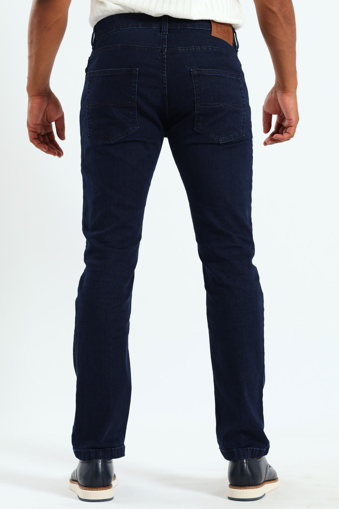 Simon Straight Leg Denim - Blue/Black