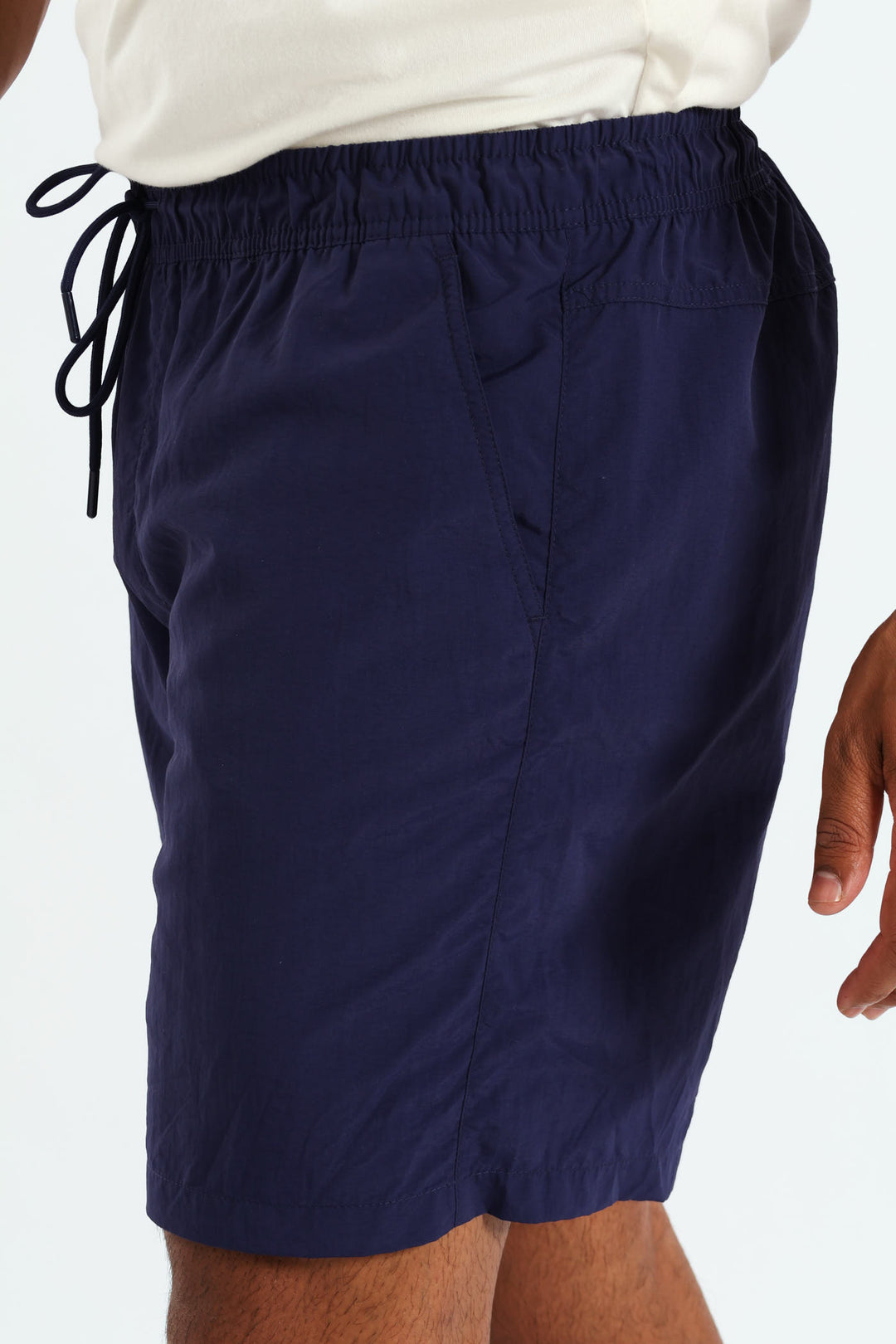 Plain Swim Shorts - Navy