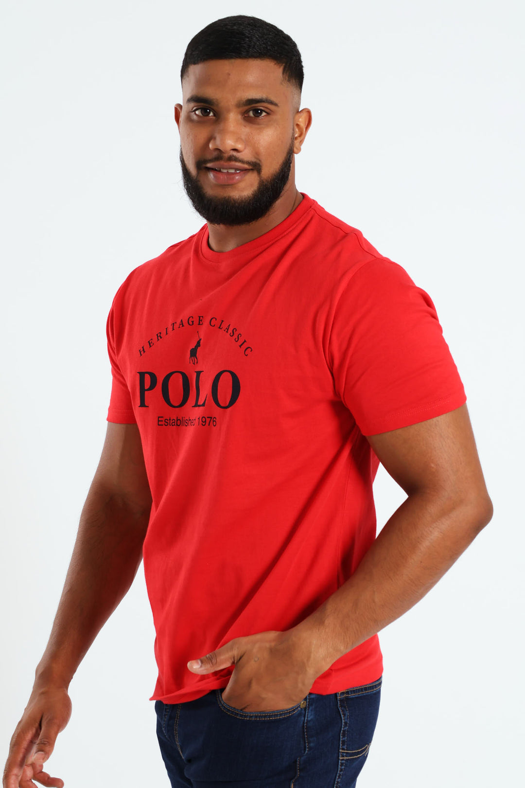 Mason Heritage Tee - Red