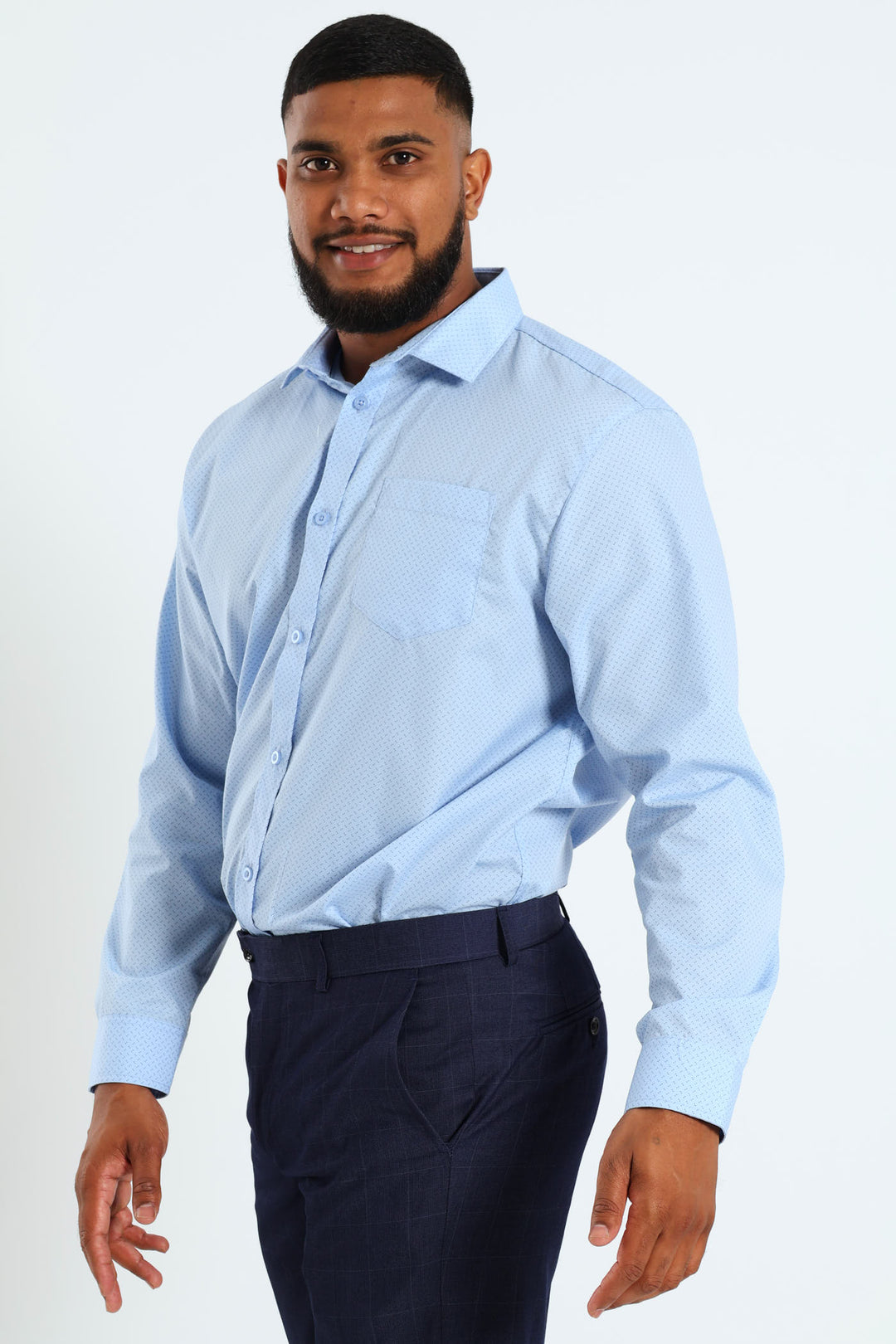 Two Spot Shirt - Light Blue