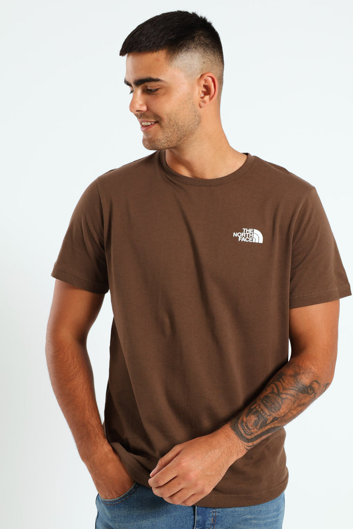 Simple Dome Tee - Dark Brown