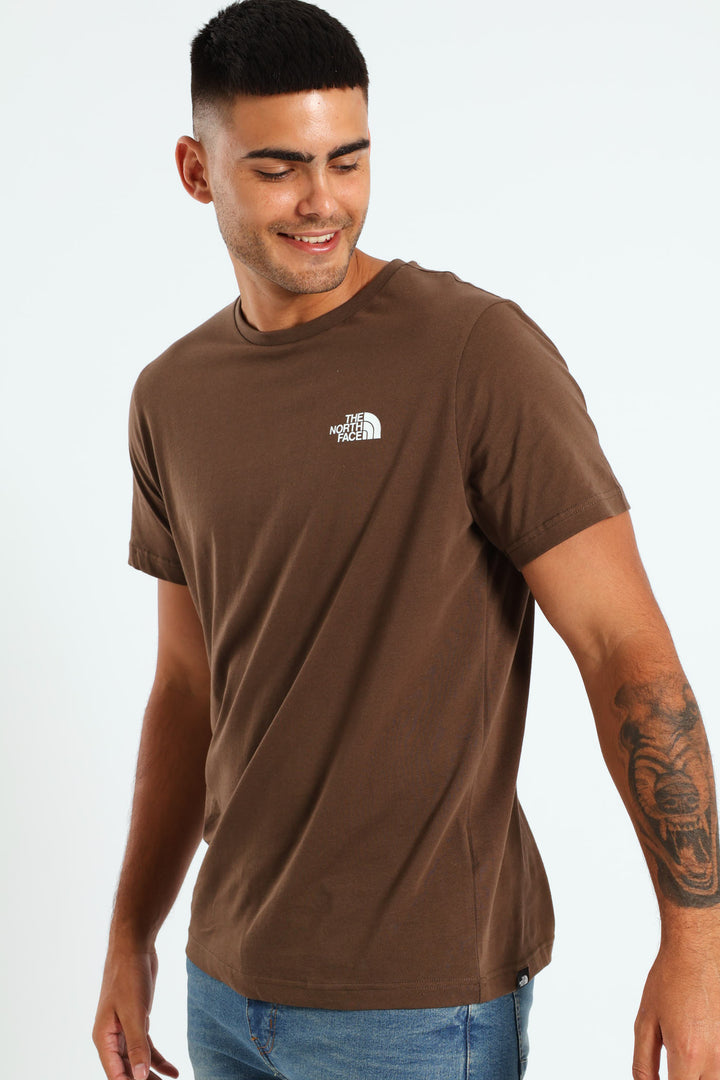 Simple Dome Tee - Dark Brown