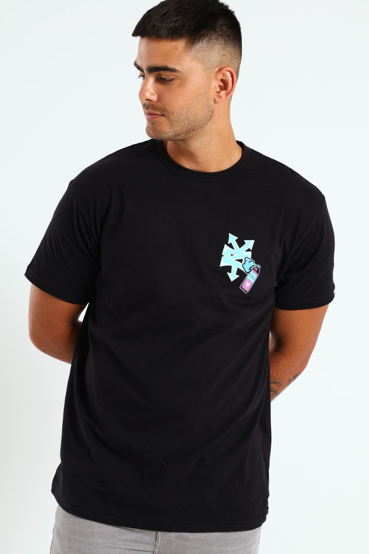 Graffiti Tee - Black