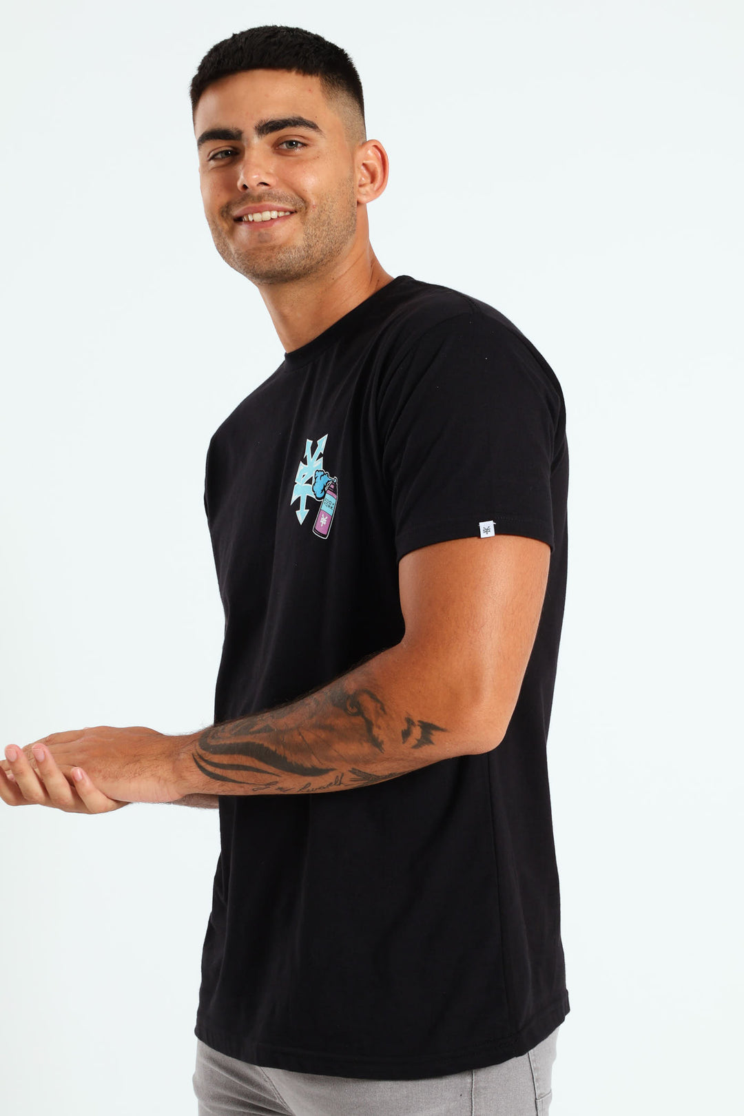 Graffiti Tee - Black