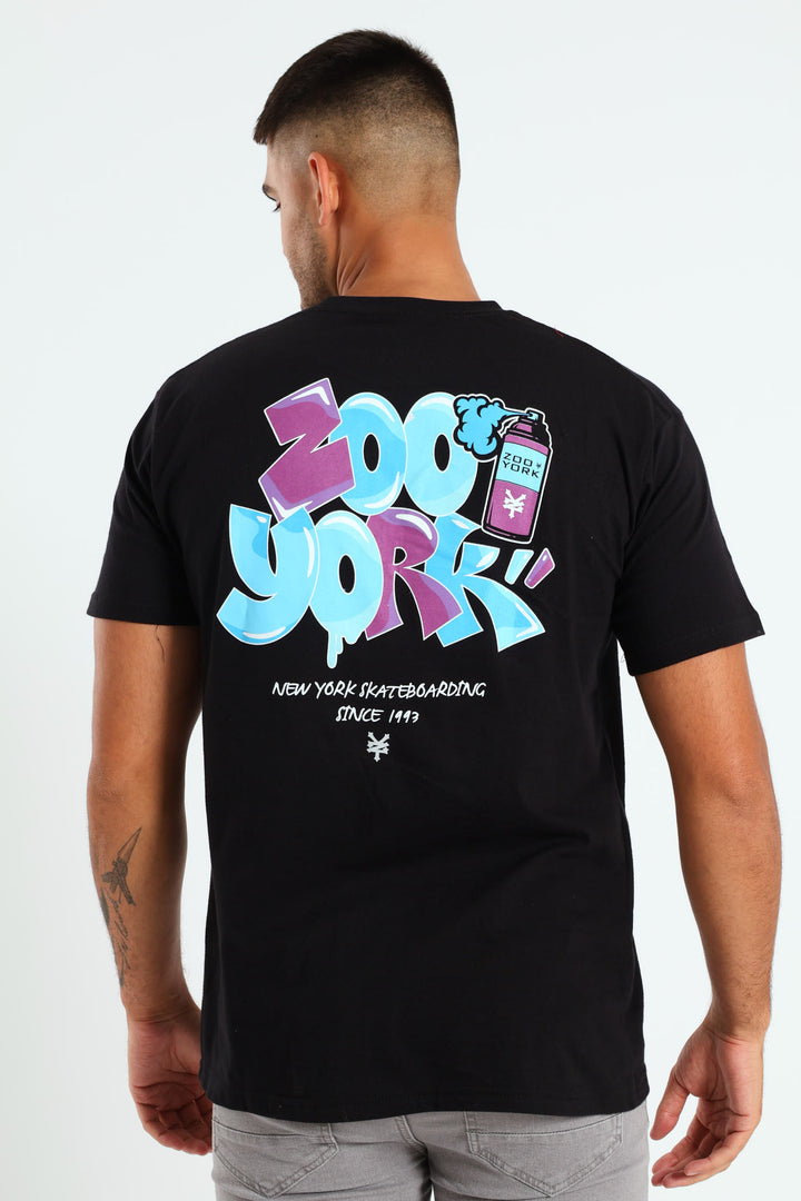 Graffiti Tee - Black