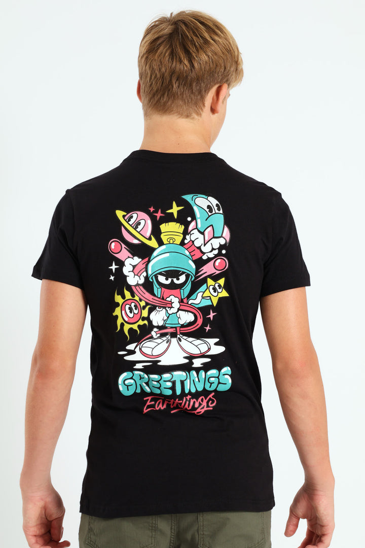 Boys Looney Tunes Tee - Black