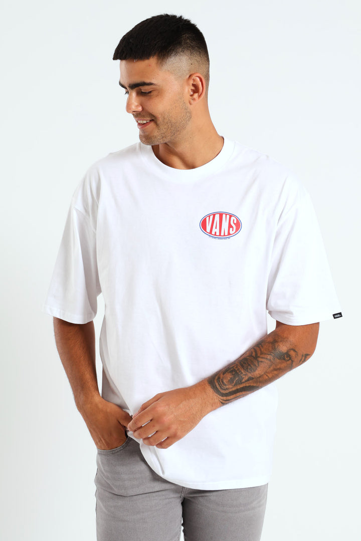 Spray On Tee - White