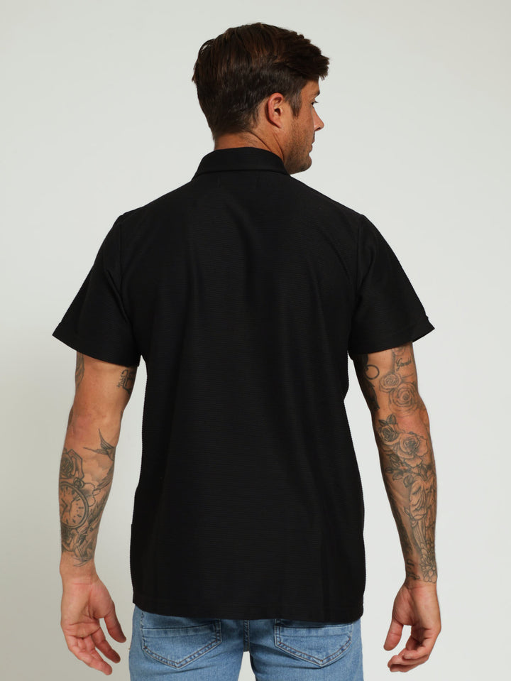 Ottoman Self Collar Golfer - Black