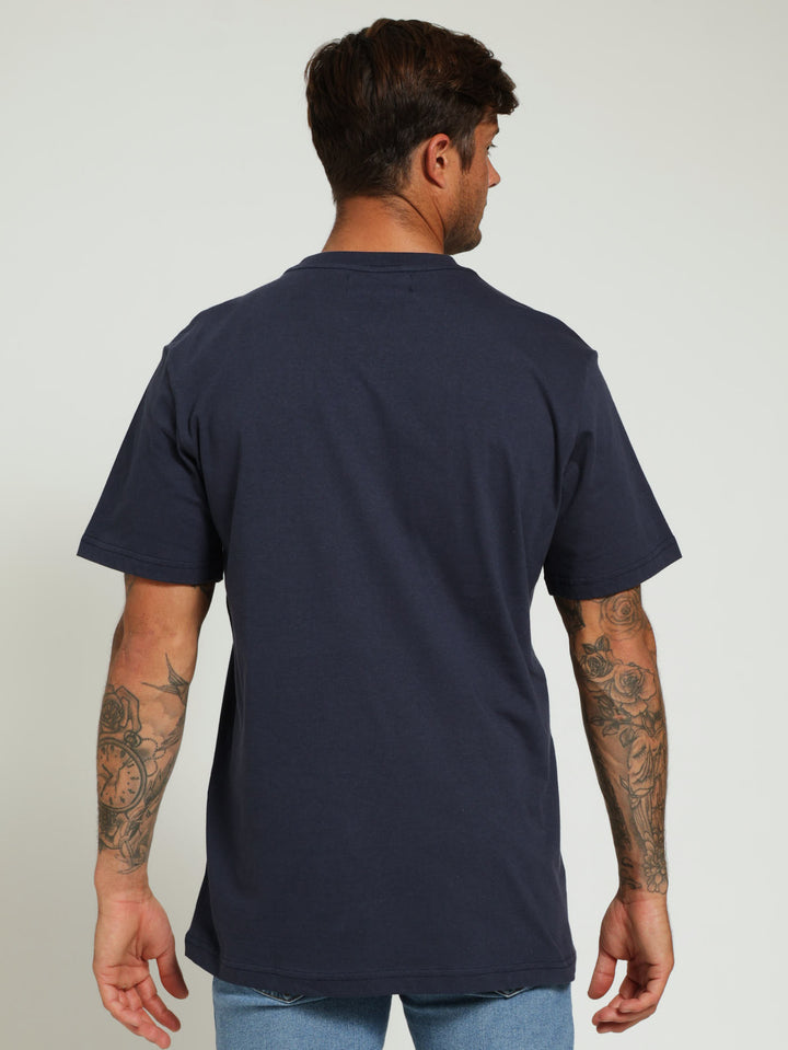 Electric Pacific Tee - Navy