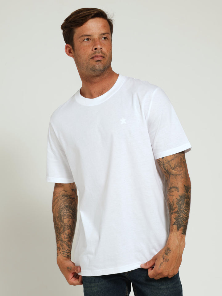 Plain Tee - White