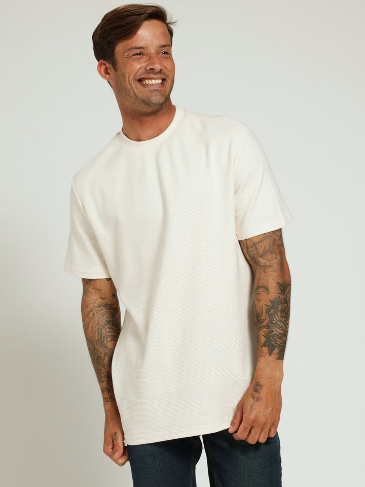 Ottoman Crew Tee - Off White