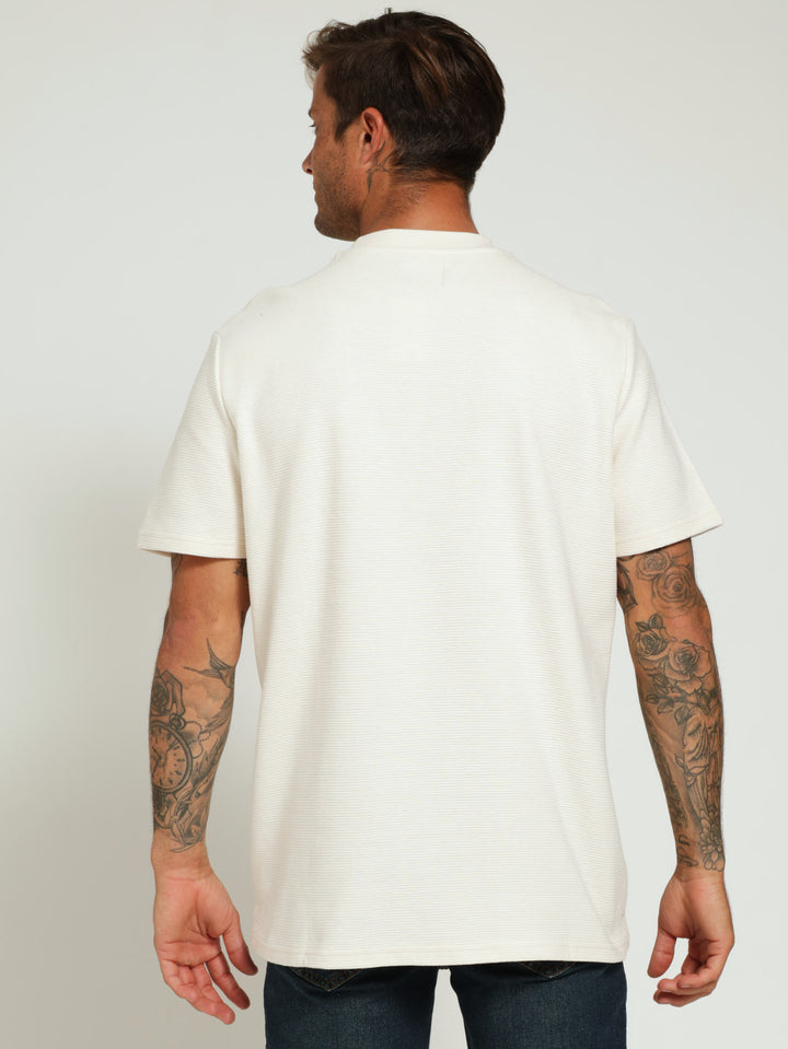 Ottoman Crew Tee - Off White