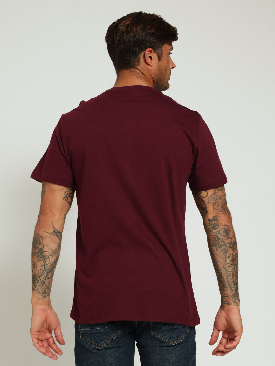 Tee - Burgundy