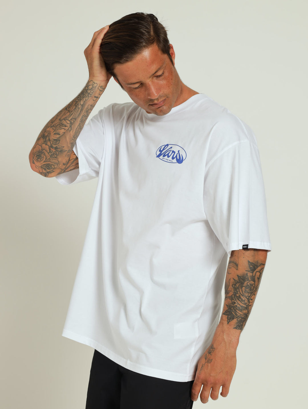 Global Line Tee - White