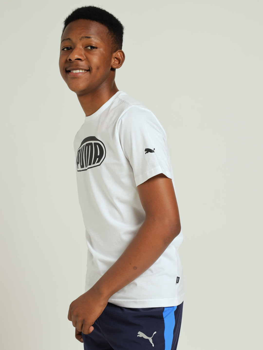 Boys Graphic Tee - White