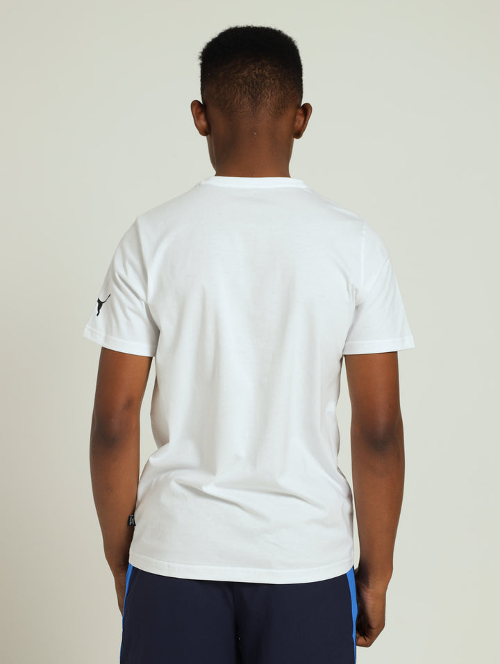 Boys Graphic Tee - White