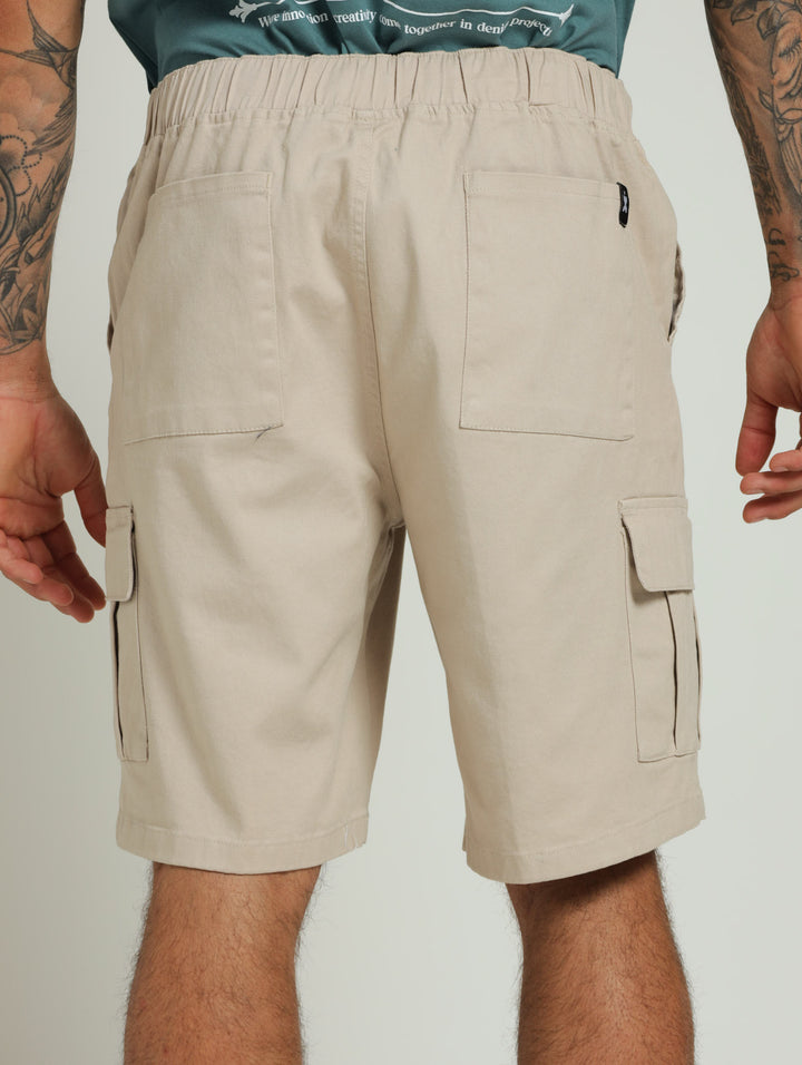 Cargo Pocket Short - Stone