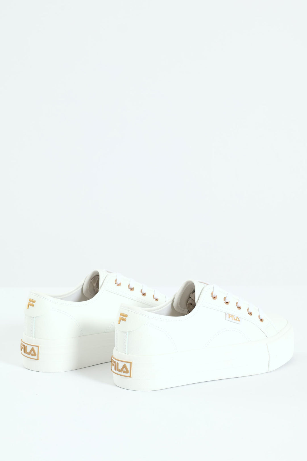 Alessia Platform Sneaker - White