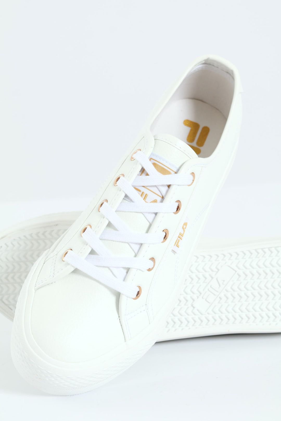 Alessia Platform Sneaker - White